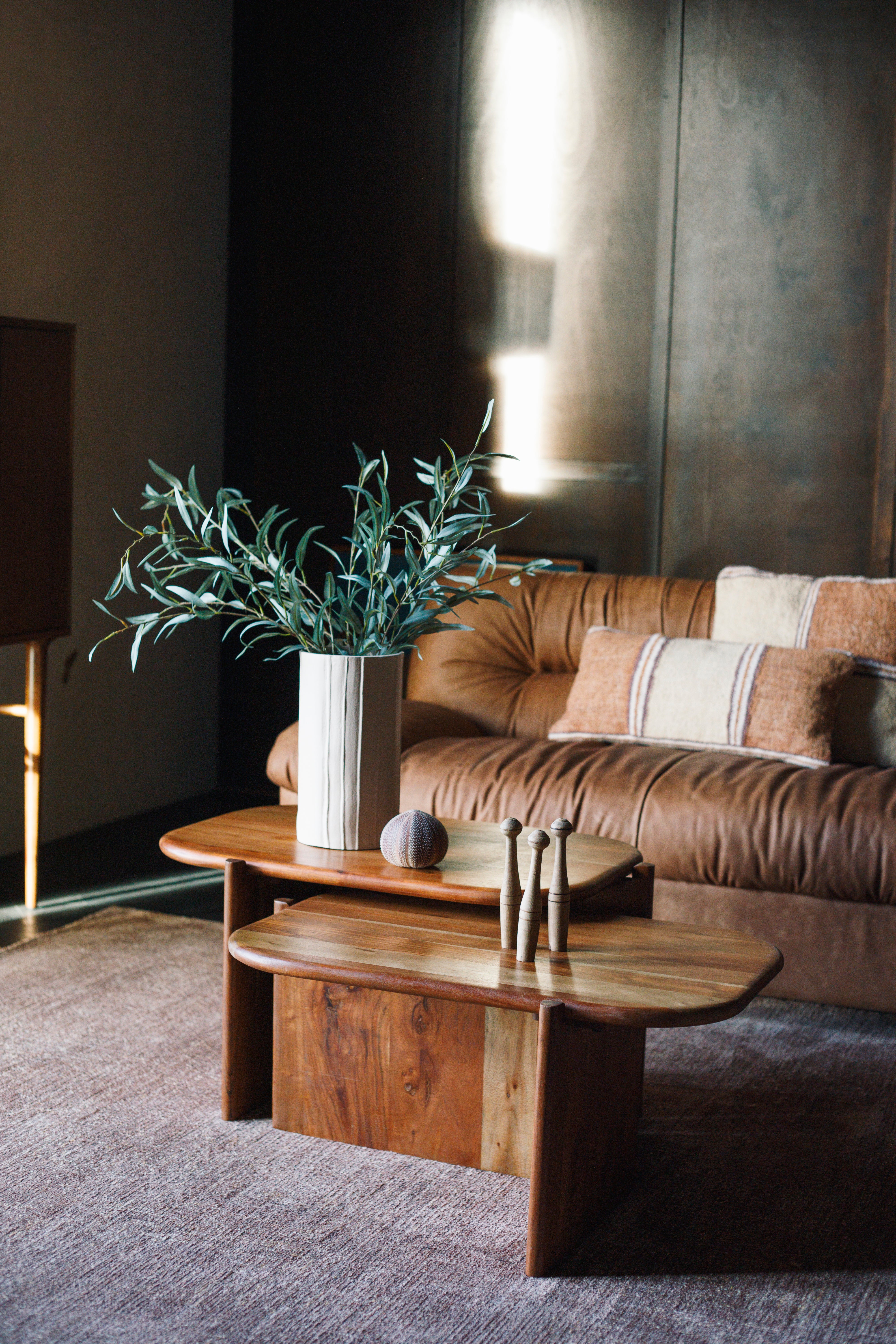 Dutchbone Feller Brown Mango Wood Coffee Table